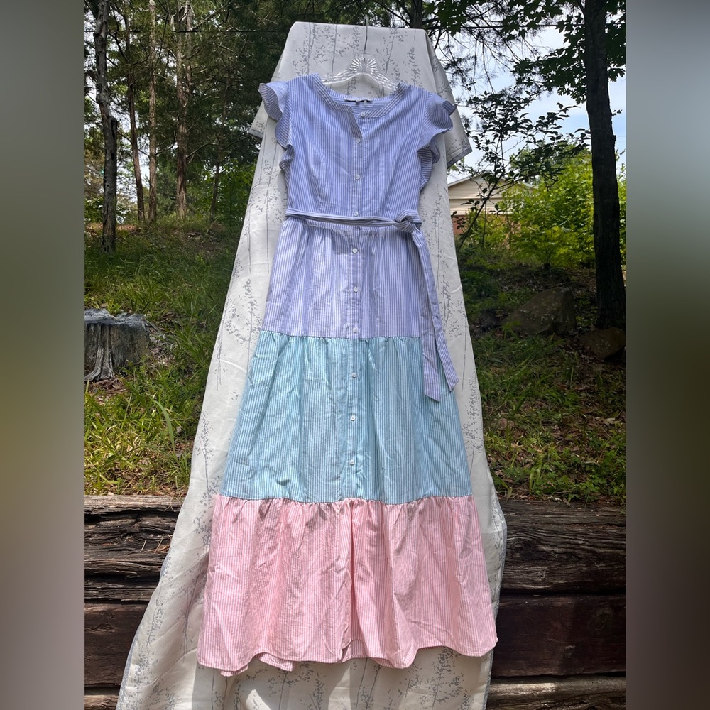 English Factory 3 Tier dress Size M